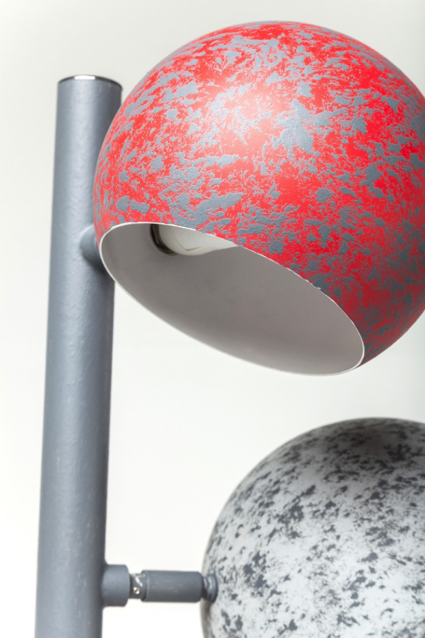 Lampadaire en acier 177cm, CALOTTA