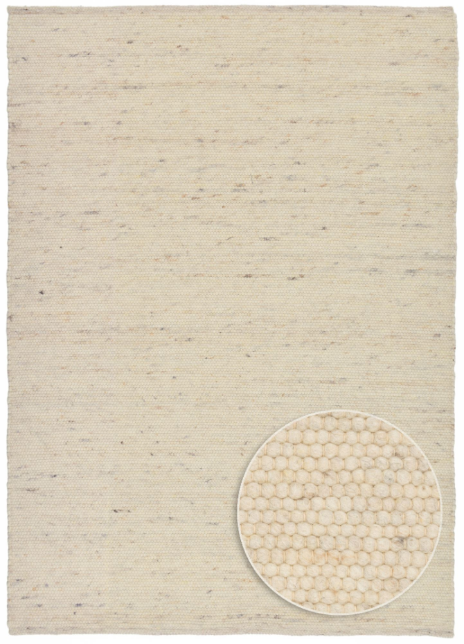 Tapis réversible en laine foulée tissé à la main aux couleurs vives - Alpen
