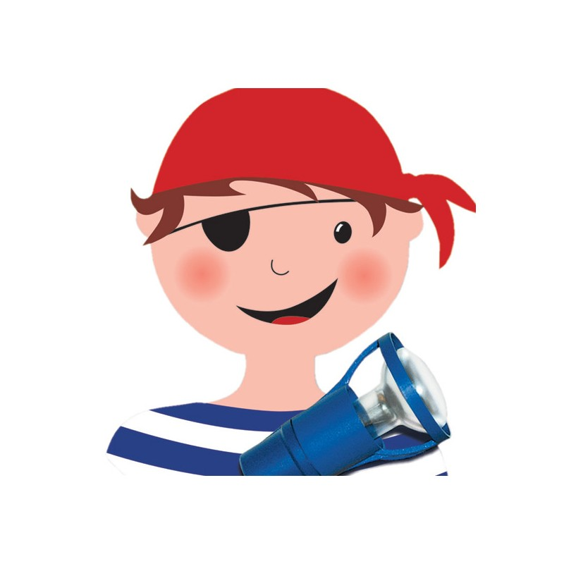 Lampe Spot Enfant Pirate