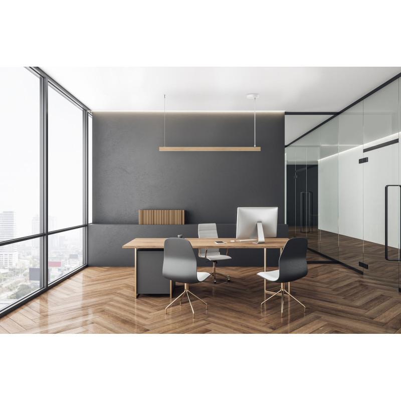 Suspension en bois design, LINHA S