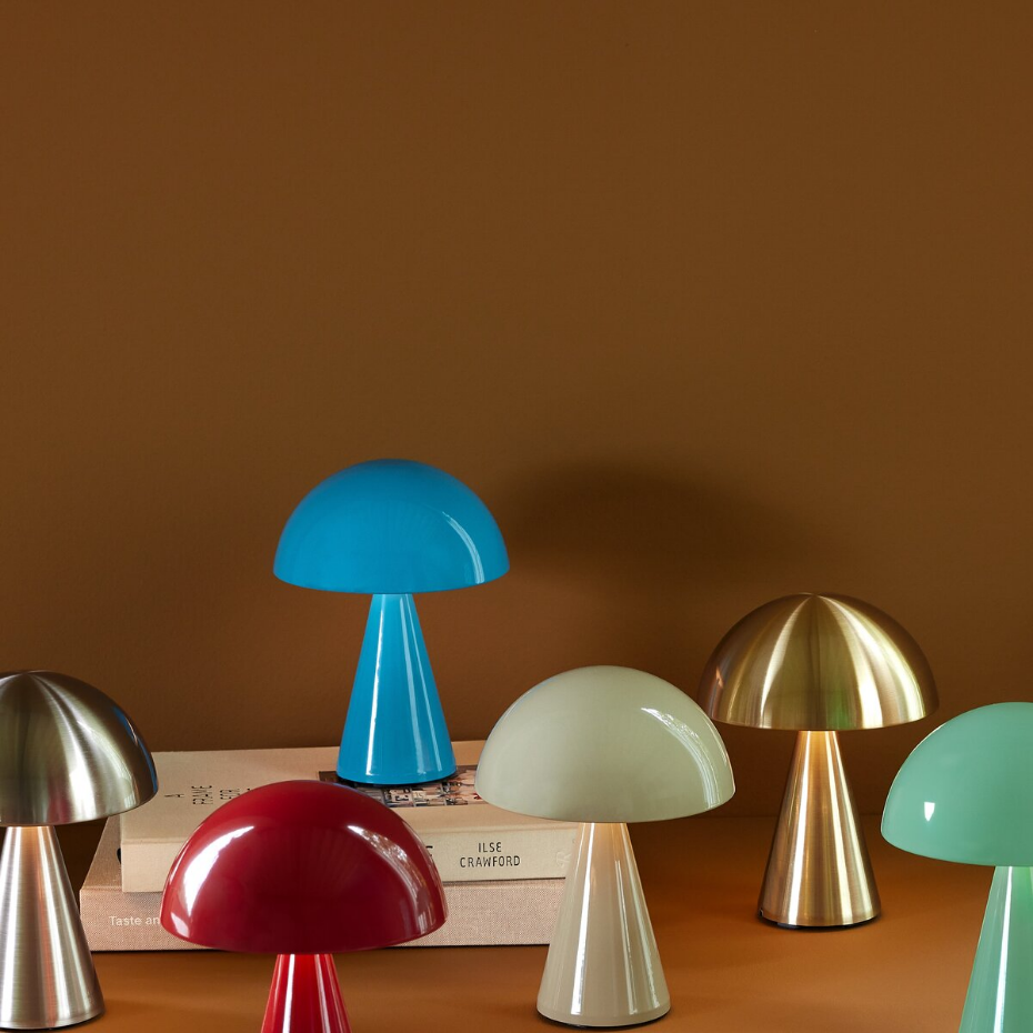 Lampe portable en fer et polycarbonate MUSH