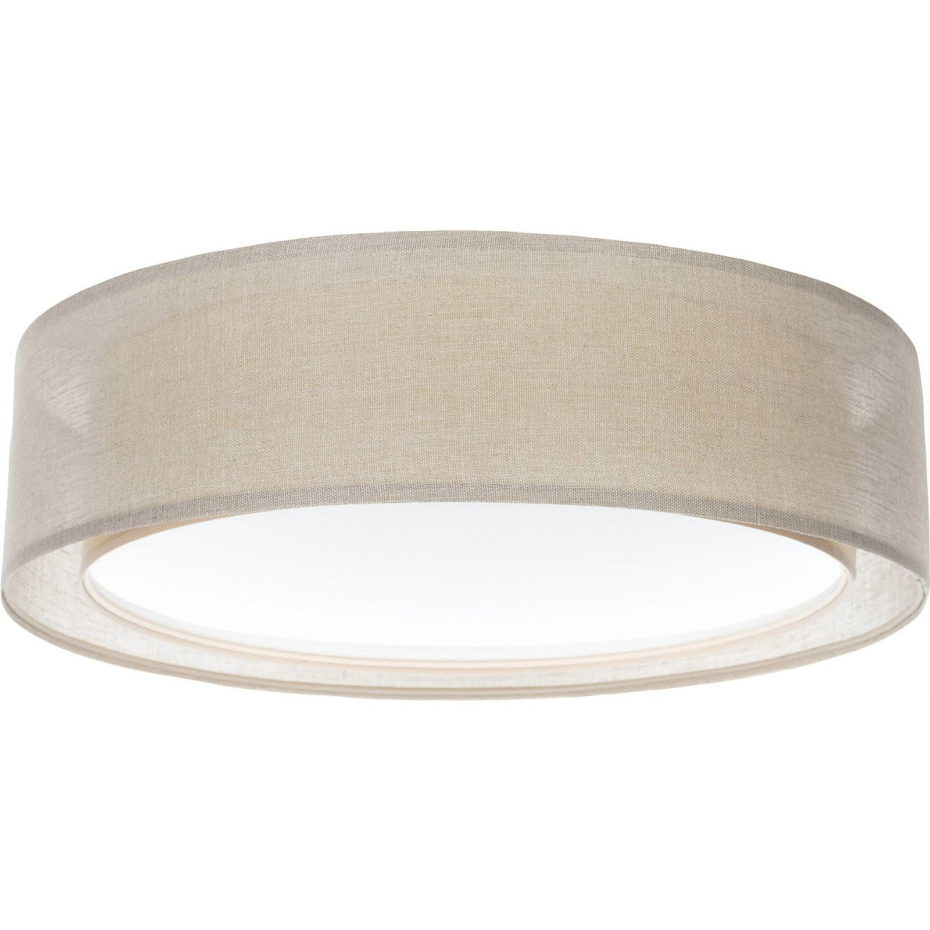 Plafonnier rond en tissu Puro