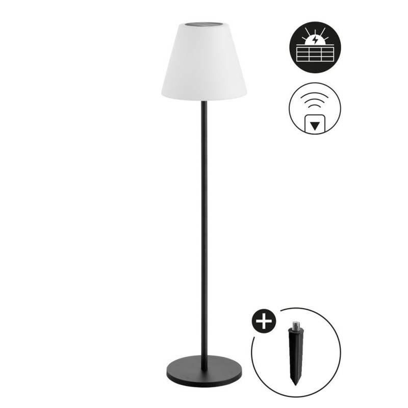 Lampadaire extérieur solaire variateur couleurs Bondi