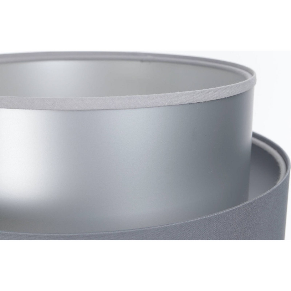 Lampe à poser ronde en tissu Duo ellegant
