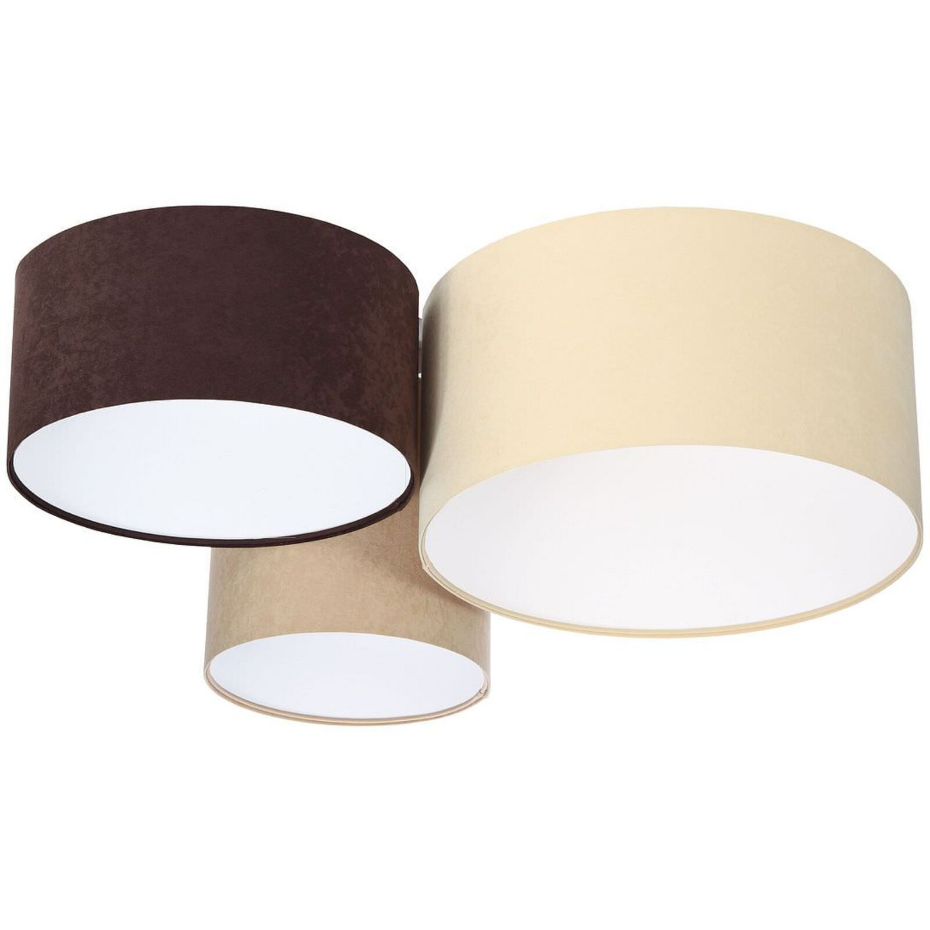 Plafonnier en tissu Trio