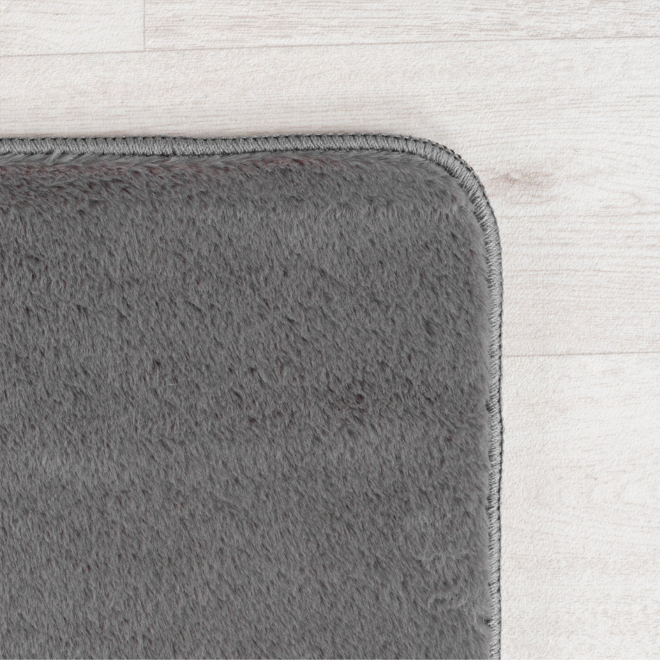 Tapis de salon uni doux ALBA