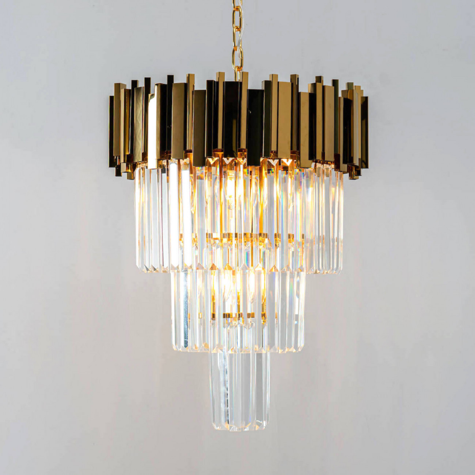 Suspension en cristal et métal - FRANCESCA