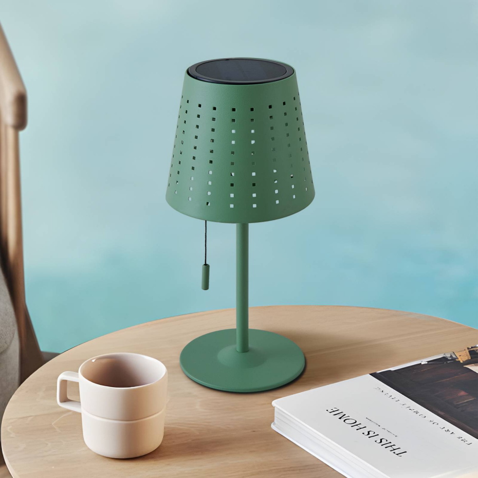 Lampe solaire en métalLED, Hilario
