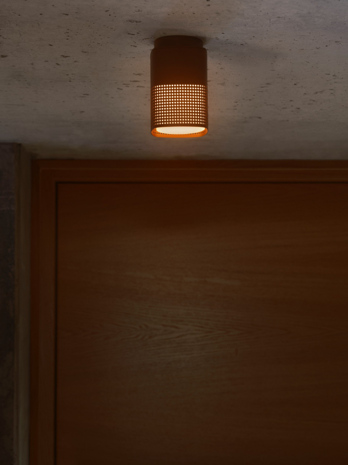 Plafonnier Sidara  Aluminium Seaside noir ,  H. 19 - IP54 - E27 /  Nordlux Extérieur