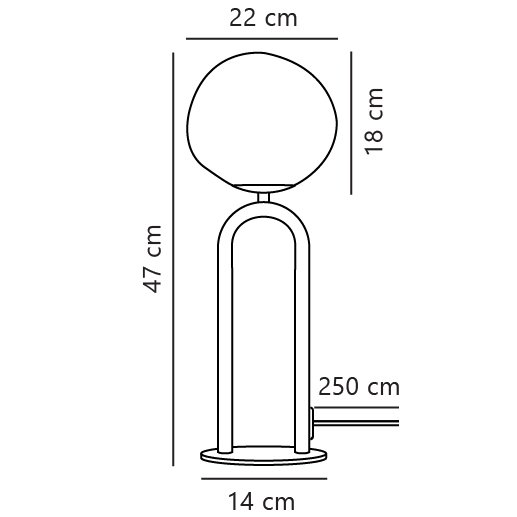 Lampe à poser SHAPES