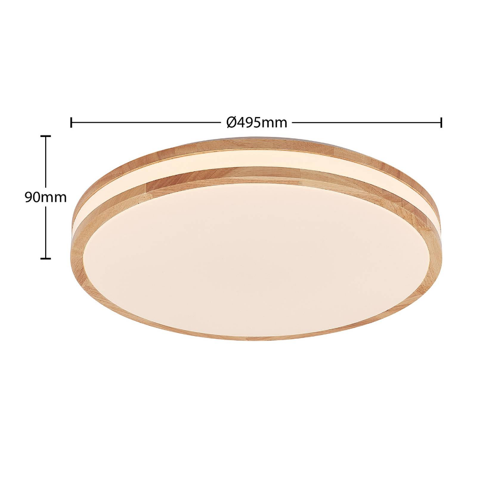 Plafonnier en bois moderneLED, Emiva