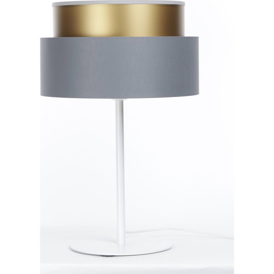 Lampe à poser ronde en PVC Duo ellegant
