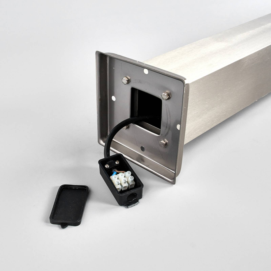 Luminaire extérieur en inox moderne, Lorian