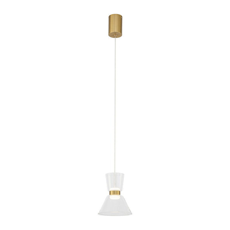 Suspension en verre vintage, D.18
