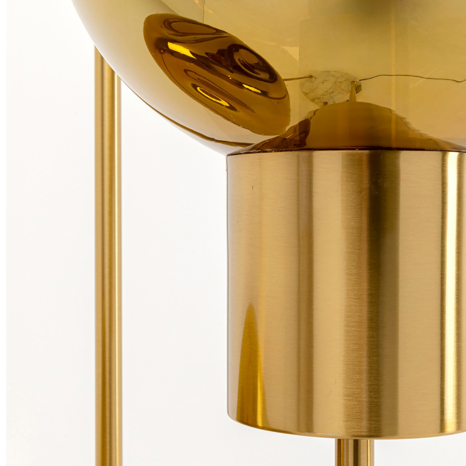 Lampadaire en verre et marbre, SUPERNOVA