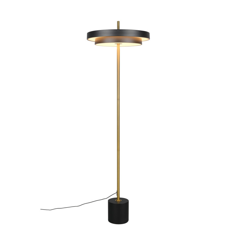 Lampadaire design en métal vintage, KEATON