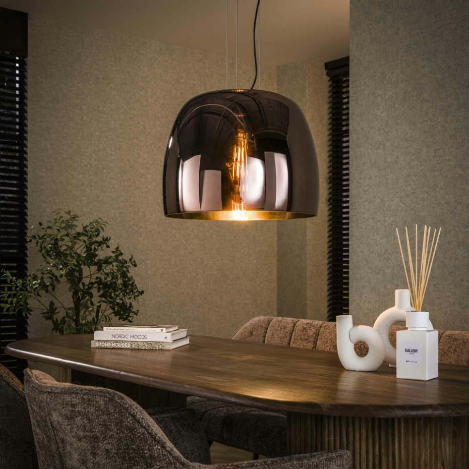 Suspension cloche en verre NIAGARA