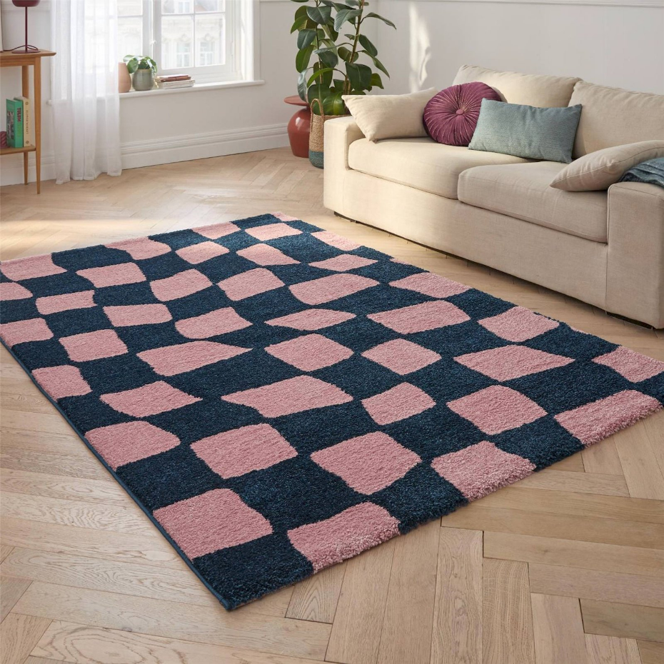 Tapis rectangulaire en polypropylène GROOVY