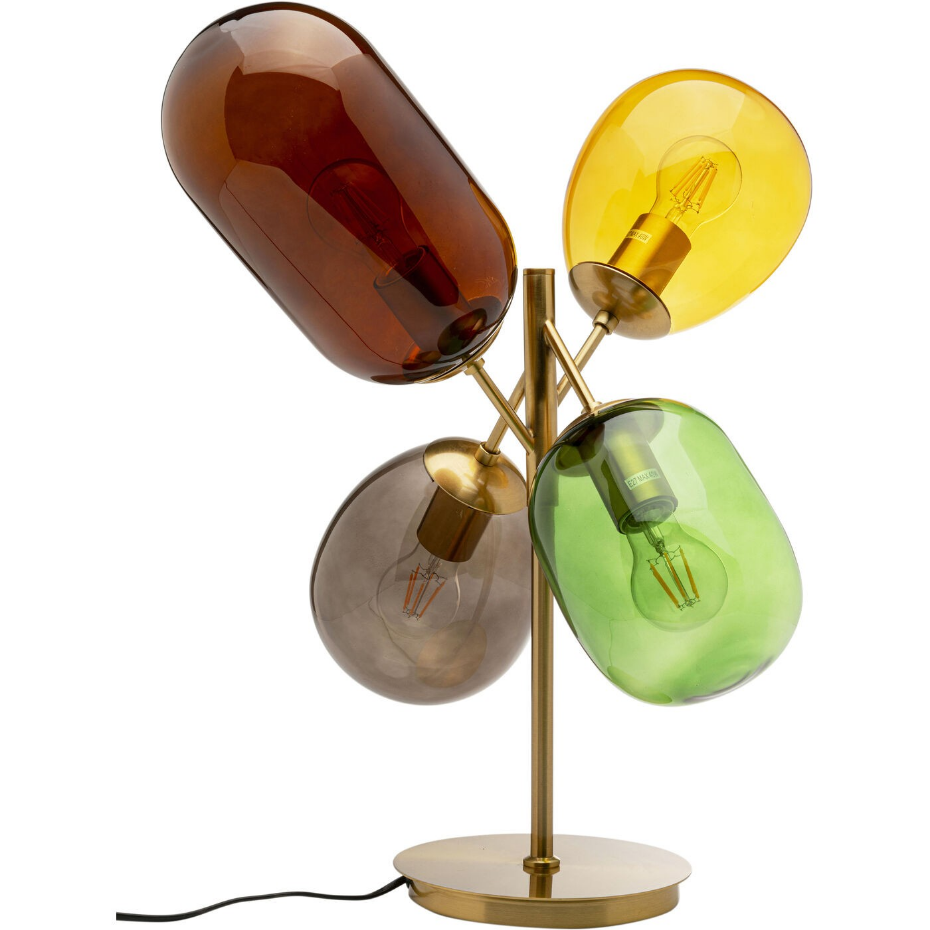 Lampe en verre et acier, BALLOON DANCE