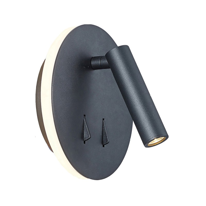 Applique Tête De Lit Cayman Led Nickel Satiné
