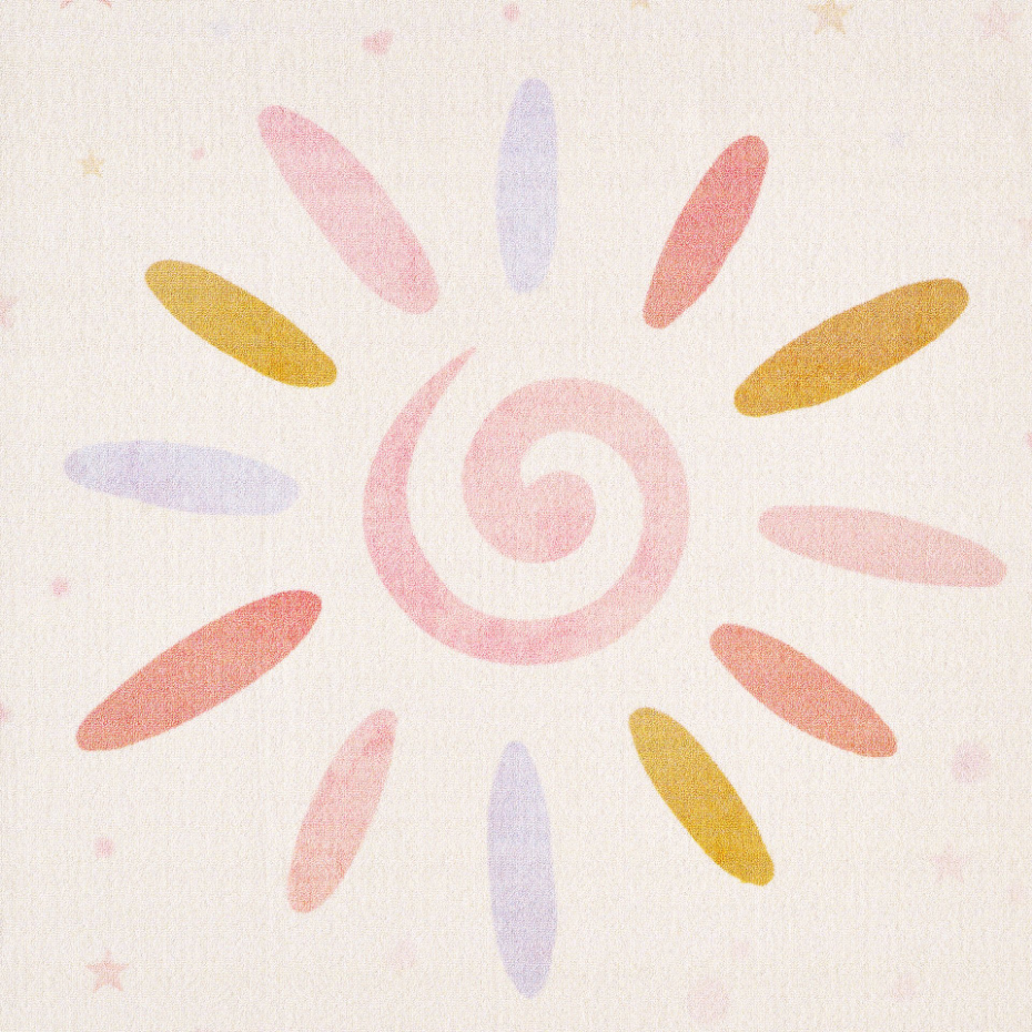 Tapis enfant étoile PLAY