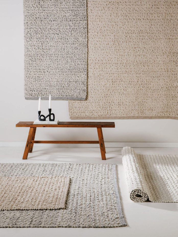 Tapis de laine tissé main LANA
