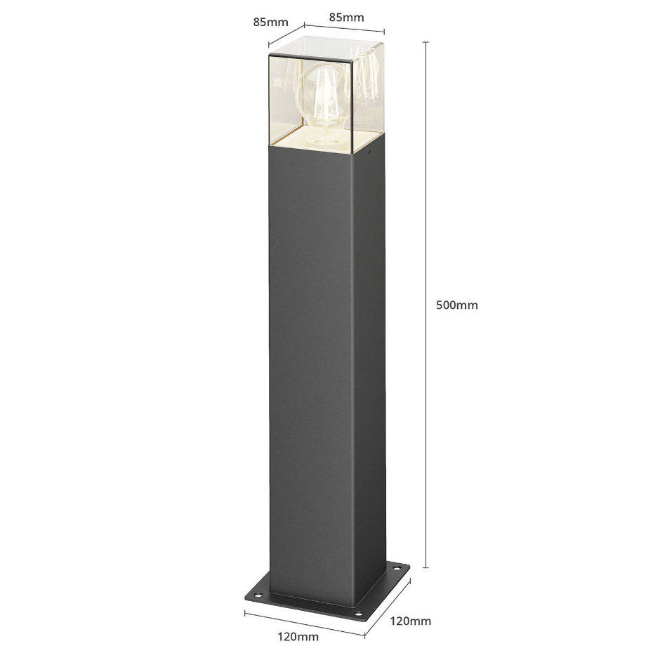 Luminaire extérieur en aluminium moderne