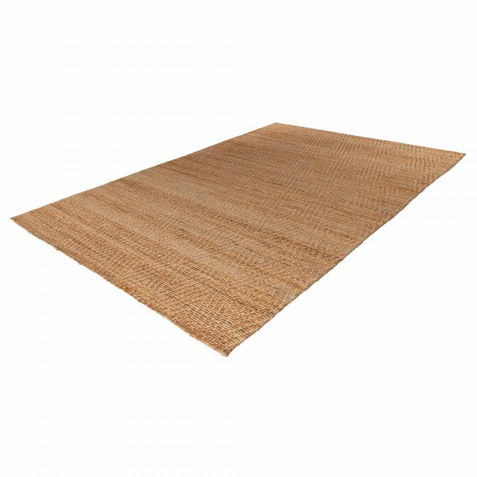 Tapis salon, fait main en jute