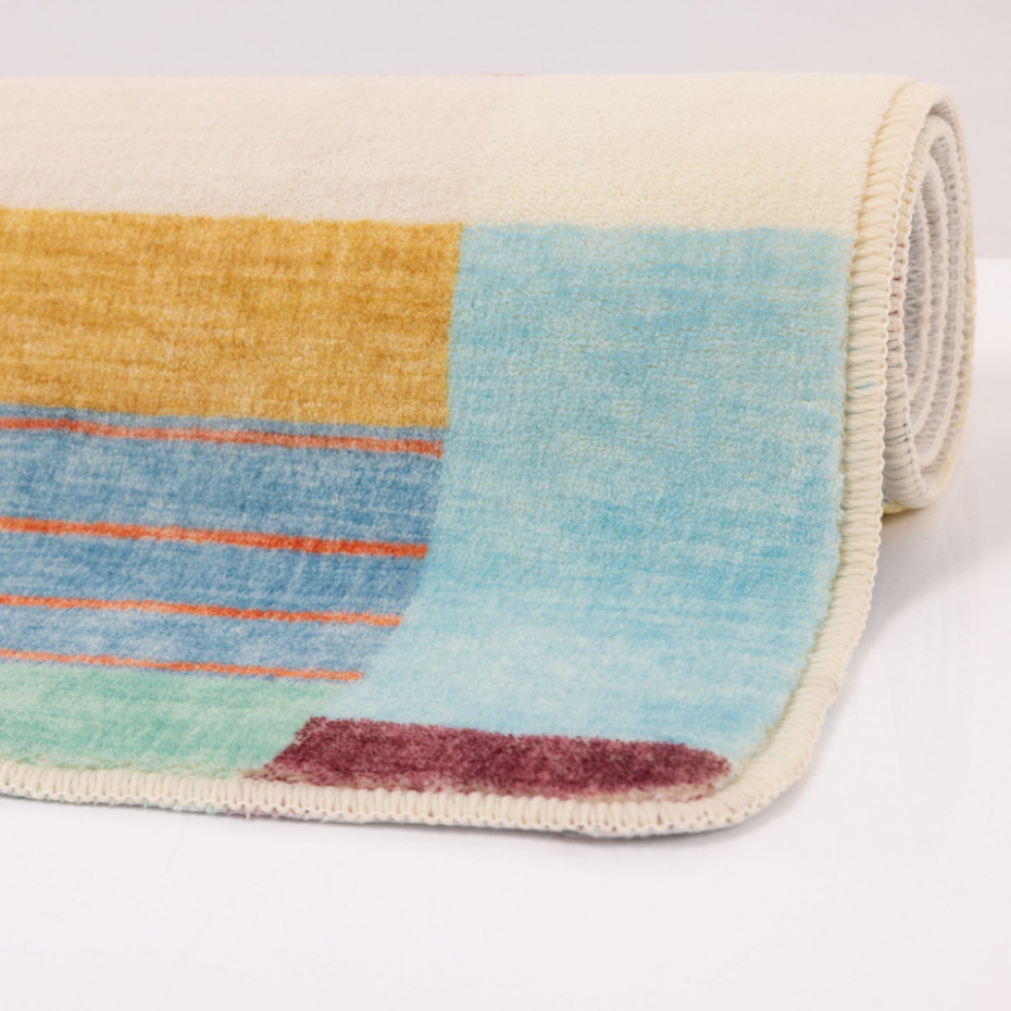 Tapis de bain imprimé doux - Aquata