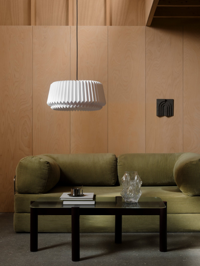 Abat-jour Belloy 50  Papier Blanc ,  H. 22 - IP20   /  Nordlux Intérieur