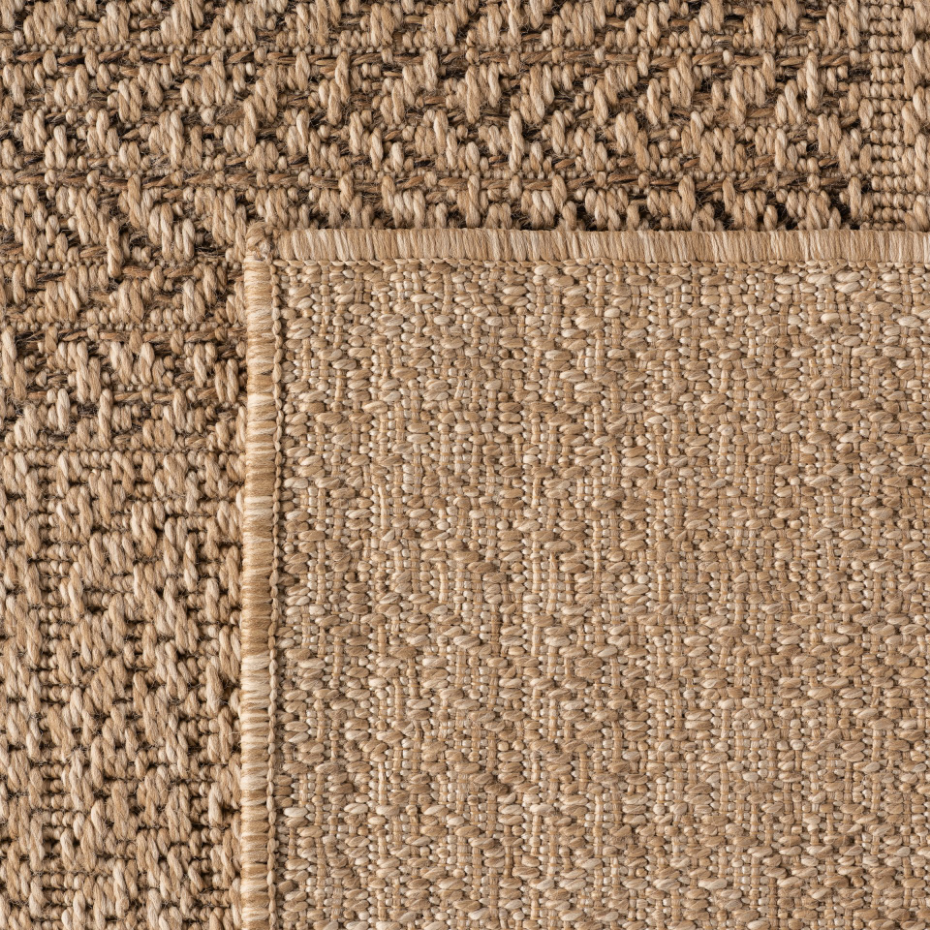Tapis intérieur extérieur à motif damier LINORA