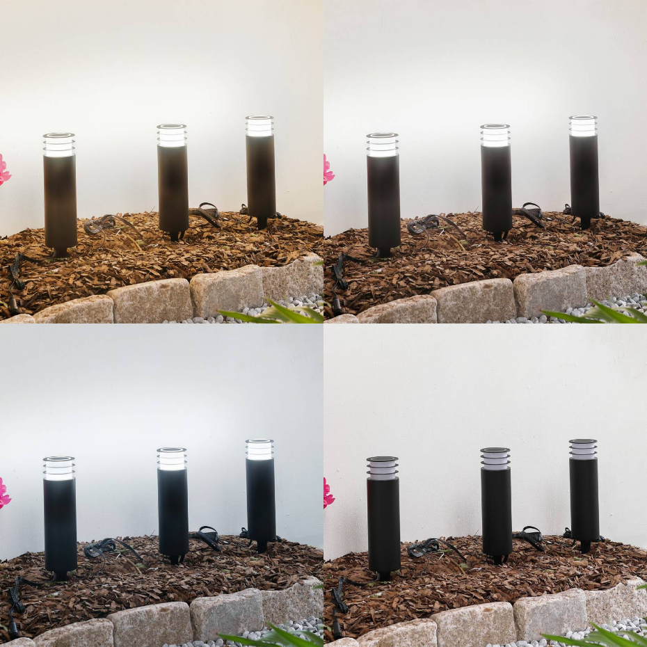 Borne connectée extérieure LED, Kaelo