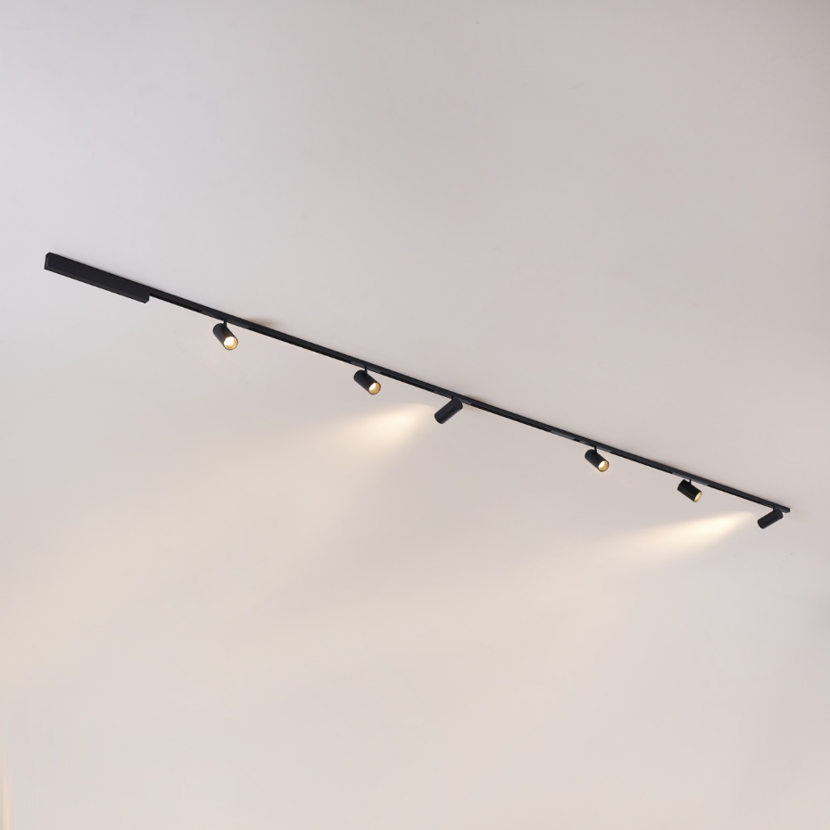 Kit 3 rails + 6 spots LED orientables - LYNE