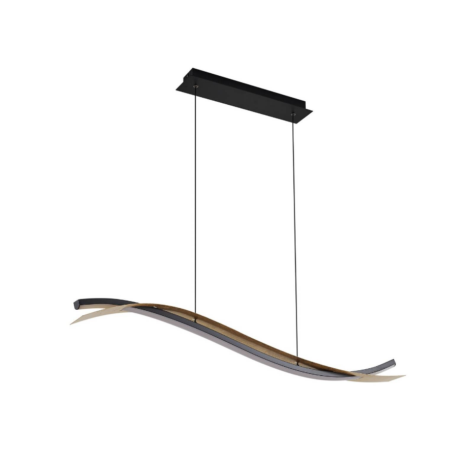 Suspension en métal designLED, Alevia
