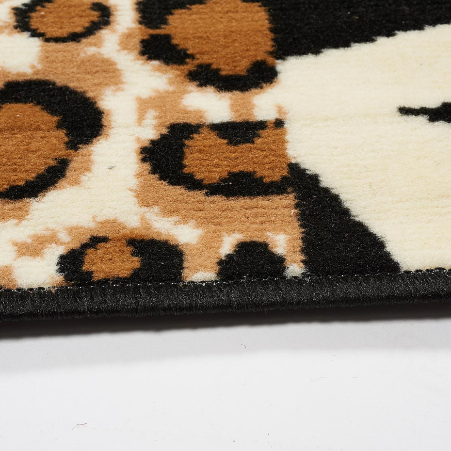 Tapis salon et chambre tissé motif animaux LYN1 SAVANA