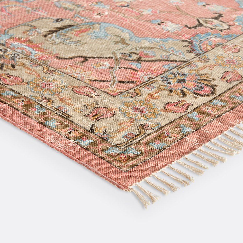 Tapis vintage en coton, Lexy