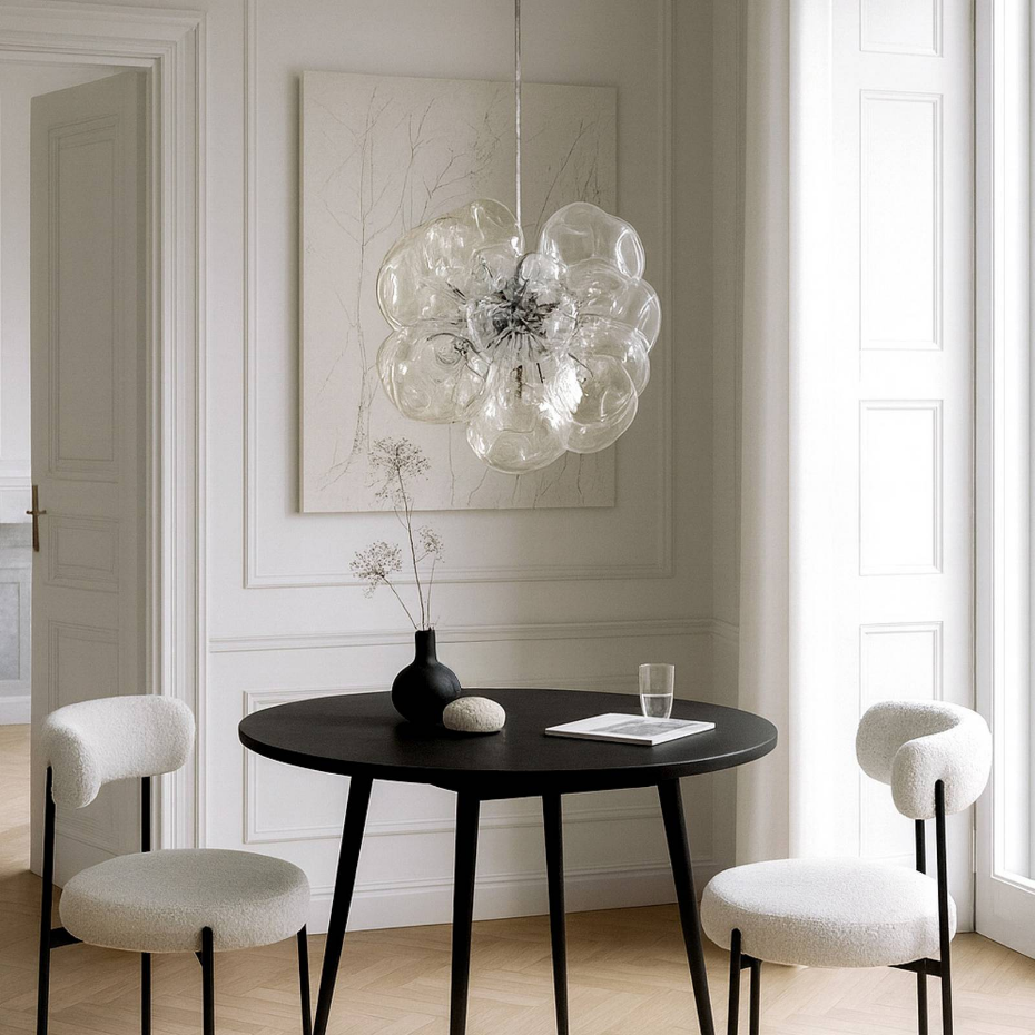 Suspension en verre design, Diborah