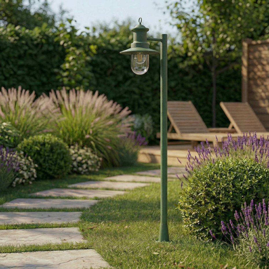 Luminaire extérieur en métal traditionnel