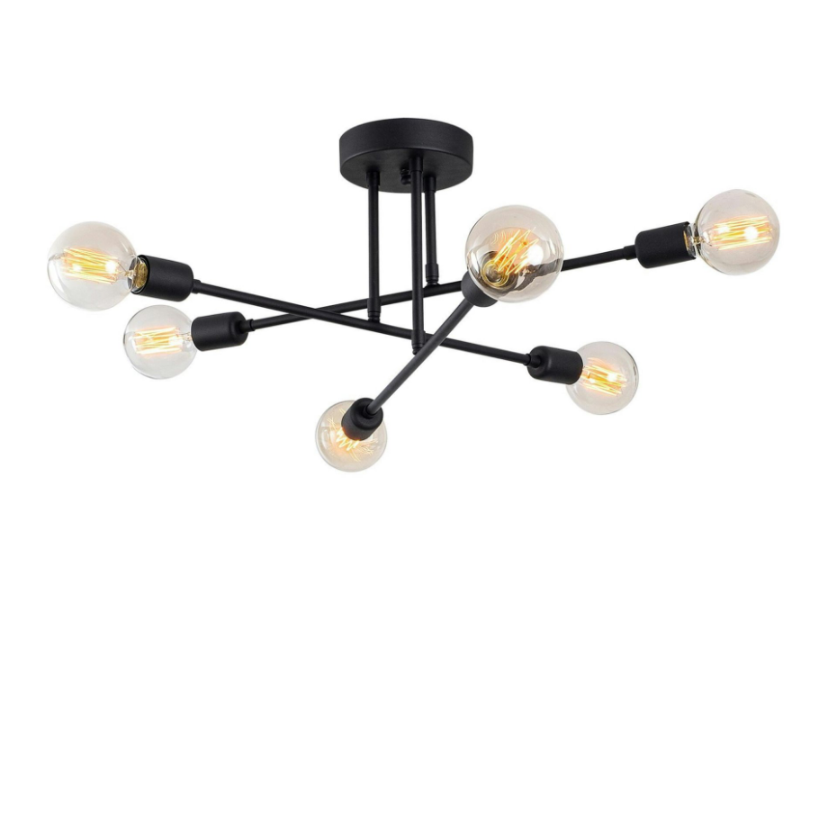 Plafonnier design 6 lampes MARATEA