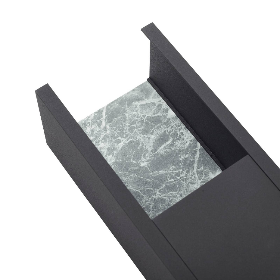 Applique extérieure en aluminium moderneLED