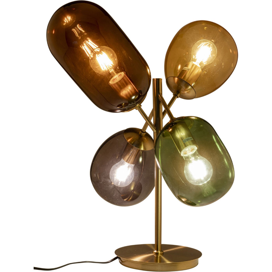 Lampe en verre et acier, BALLOON DANCE