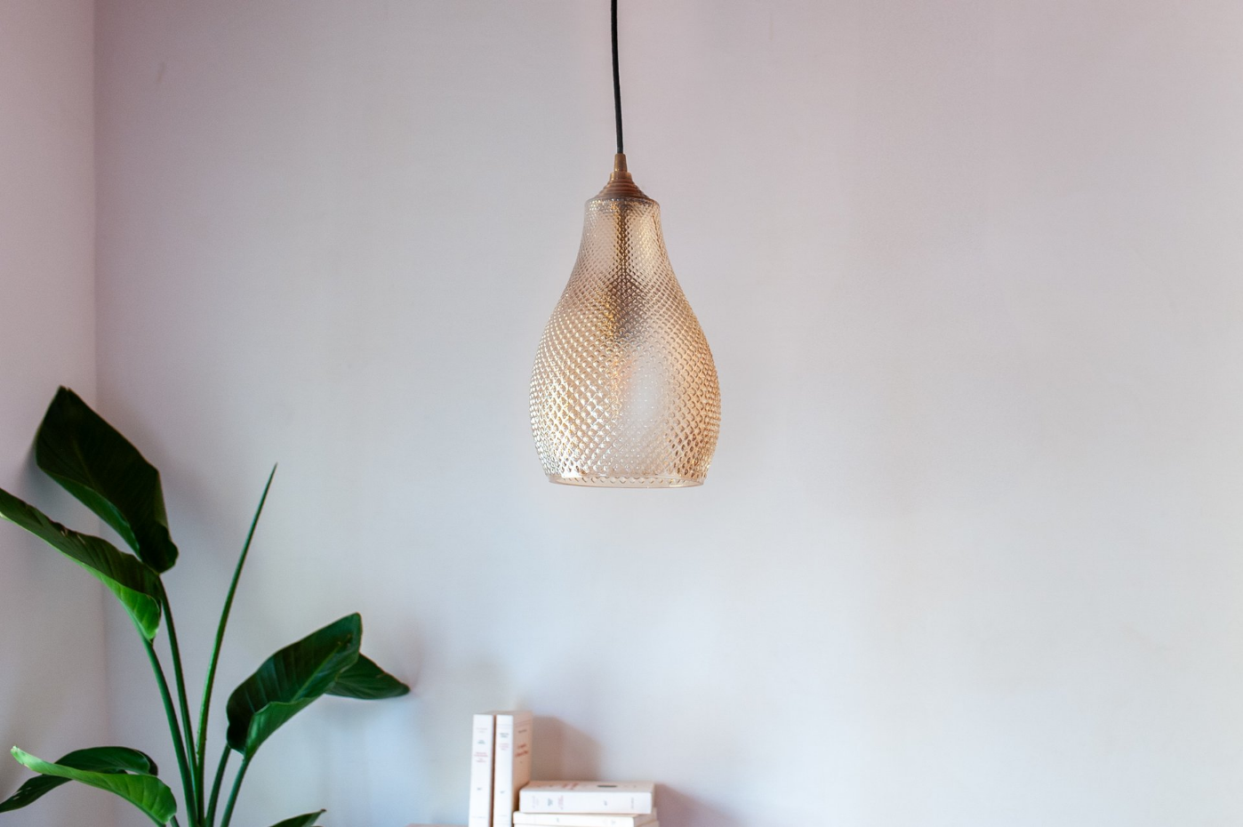 Suspension en verre ABACA