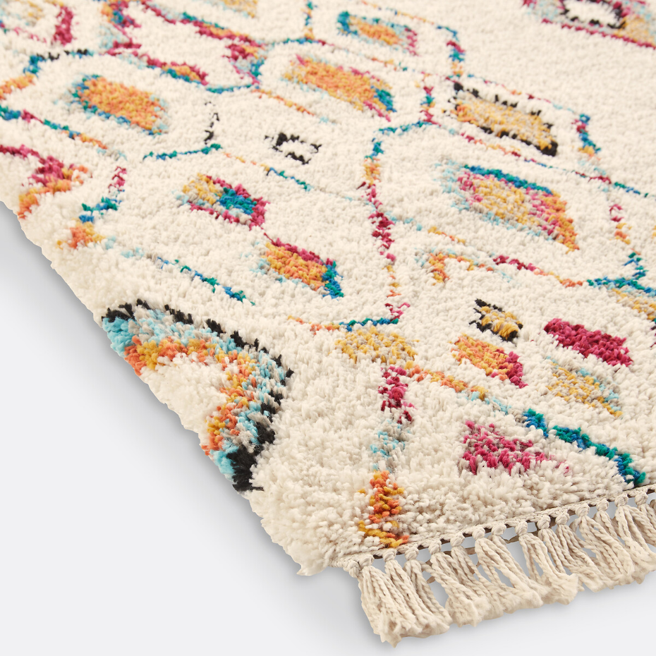 Tapis berbère coloré, Taneti