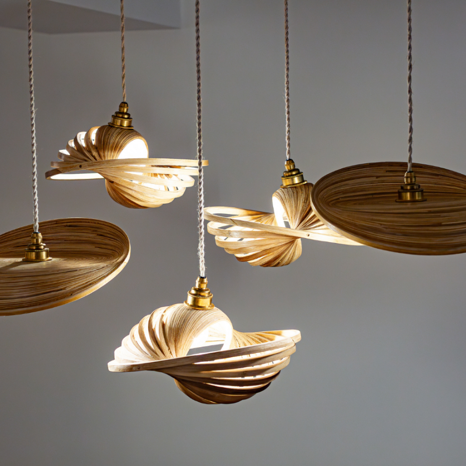 Suspension en bambou TODD