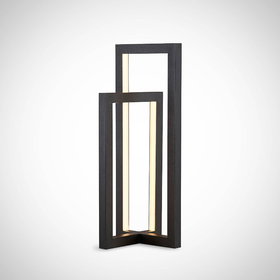 Lampe à poser en aluminium moderneLED, Hylda