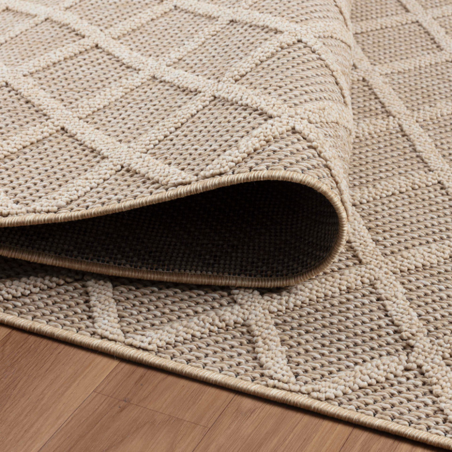 Tapis intérieur extérieur à losange PATARA