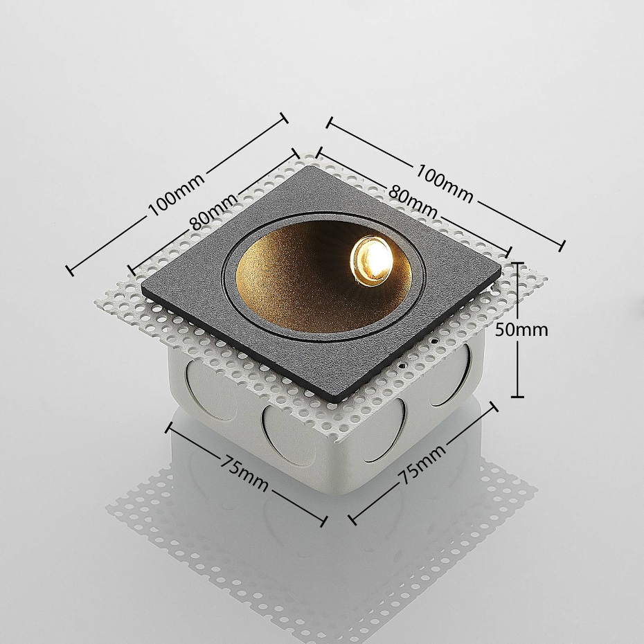 Applique extérieure en aluminium moderneLED