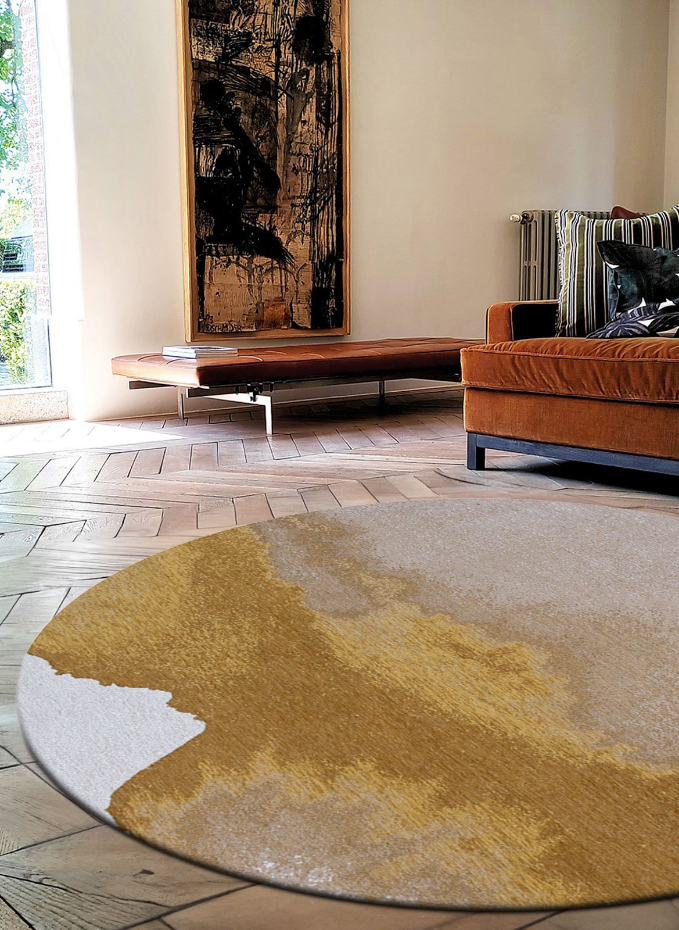 Tapis salon et chambre tissé plat DUSK MIRAGE