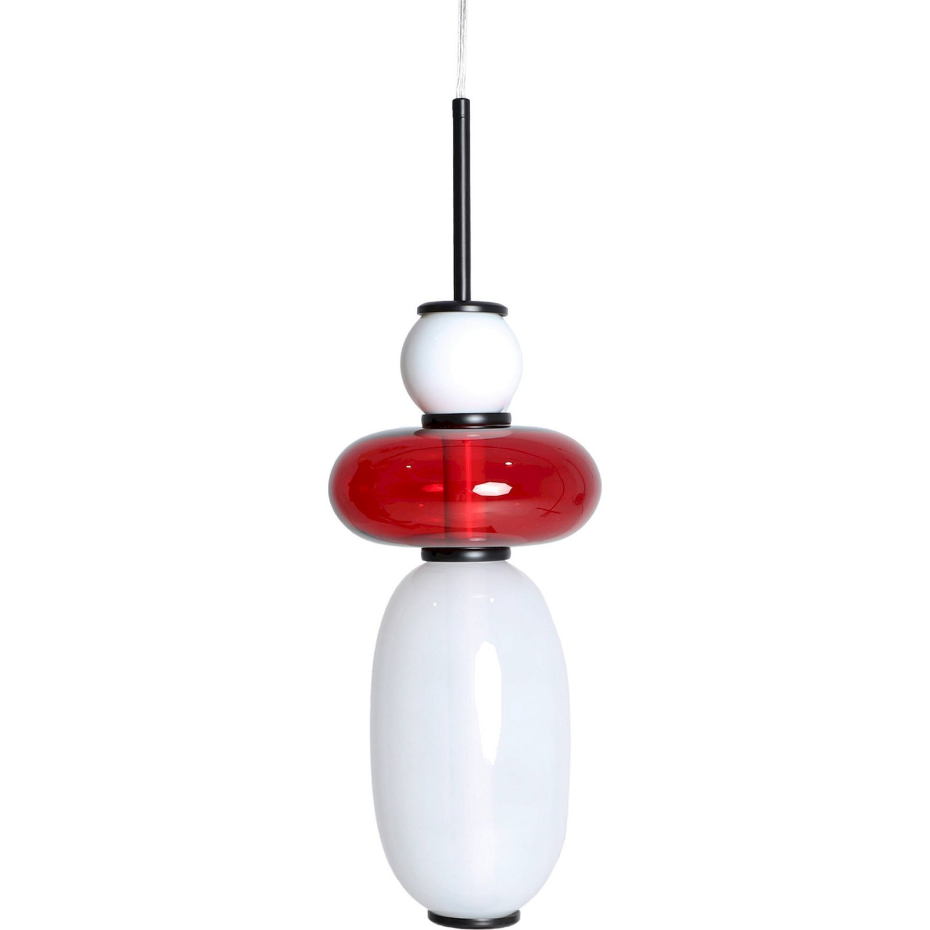 Suspension en cristal et fer  et  design