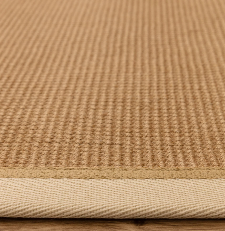 Tapis chambre et salon en jute moderne DORO
